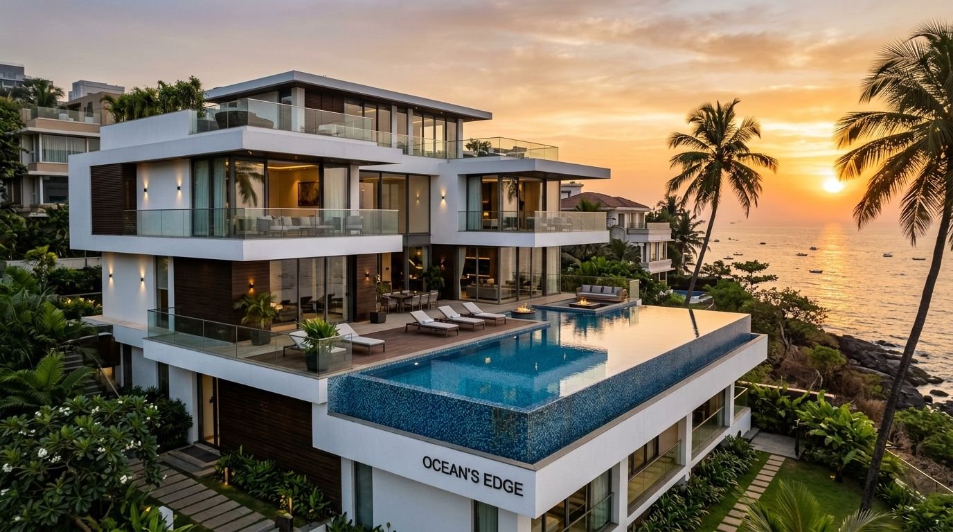 Sea View Villa in Prime Location in Bandra West, Mumbai